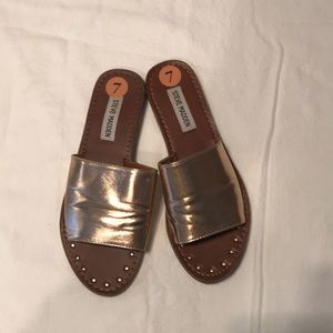 Steve Madden slide on sandals
